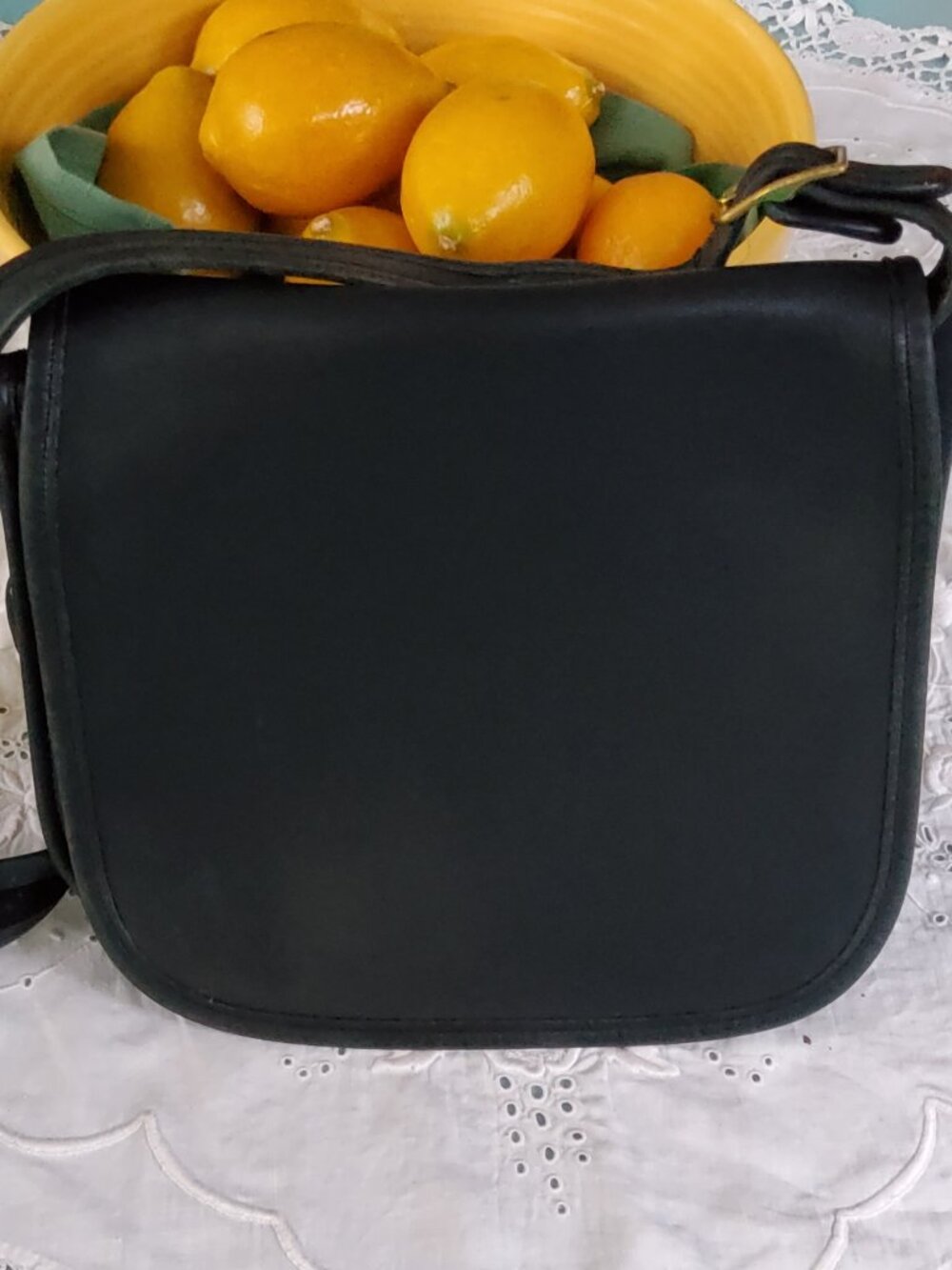 Vintage Coach 9170 Classic Shoulder Bag in Black